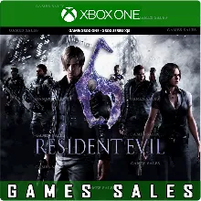 RESIDENT EVIL 6 XBOX ONE|XS КЛЮЧ