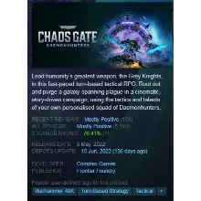 Warhammer 40,000: Chaos Gate - Daemonhunters GLOBAL KEY