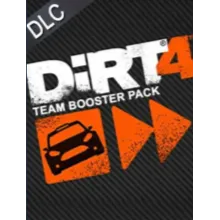 DiRT 4 - Team Booster Pack DLC Steam Key REGION ROW