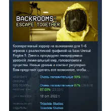 Backrooms: Escape Together АВТОДОСТАВКА STEAM РОССИЯ