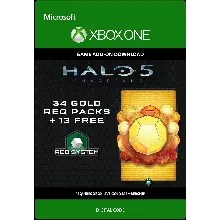 Halo 5: Guardians — 34 золотых REQ-набора + 13 XBOX