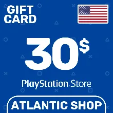 ⭐ Карта Пополнения PSN 30$ (USD) США