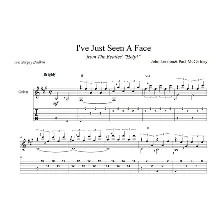 I've Just Seen A Face (The Beatles) для гитары