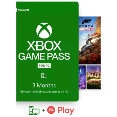 Xbox Game Pass for PC 3 months TRIAL + EA GLOBAL +