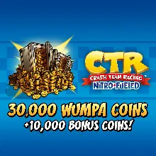 Crash Team Racing Nitro-Fueled 30000 +10000 монет XBOX