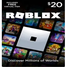 Roblox Gift Card 20$ USD 1700 Робуксов Ключ США