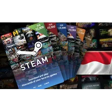 Смена региона Steam (Стим) - Индонезия - IDR Rp