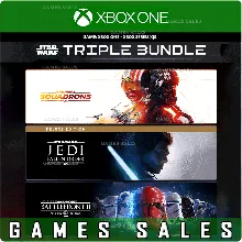 ТРОЙНОЙ КОМПЛЕКТ EA STAR WARS 3 ИГРЫ XBOX КЛЮЧ