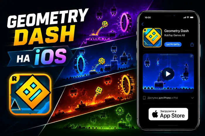 Geometry Dash + SubZero + Meltdown iPhone ios AppStore