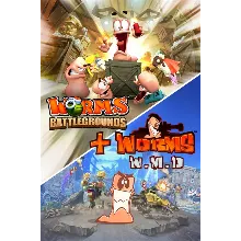Worms Battlegrounds + Worms W.M.D Xbox активация