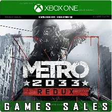 METRO 2033 REDUX XBOX ONE|XS КЛЮЧ