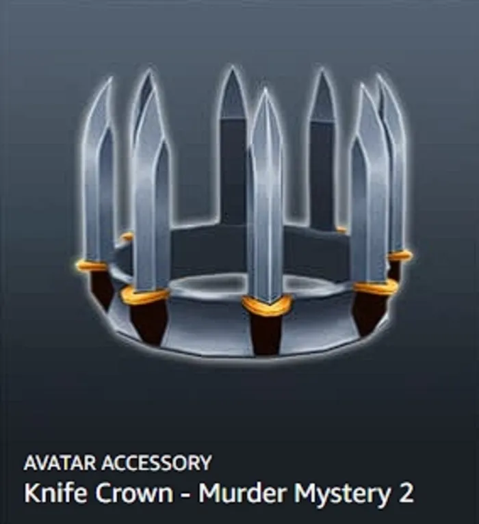 КЛЮЧ Knife Crown - Murder Mystery 2 ROBLOX