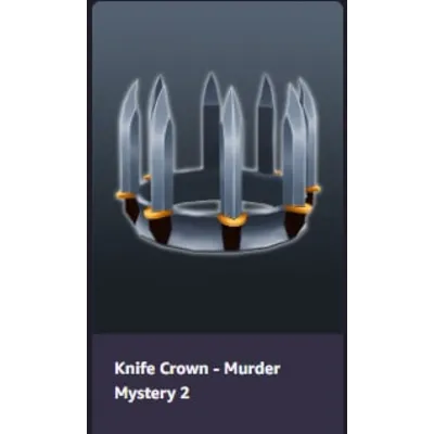 Ⓜ Roblox Ключ Ⓜ Knife Crown - Murder Mystery 2Ⓜ - irongamers.ru
