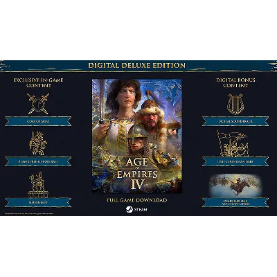 Age of Empires IV Deluxe Edition Steam KEY REGION FREE - irongamers.ru