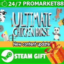 ⭐ ВСЕ СТРАНЫ+РОССИЯ⭐ Ultimate Chicken Horse Steam Gift