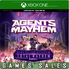 AGENTS OF MAYHEM - TOTAL MAYHEM BUNDLE XBOX КЛЮЧ
