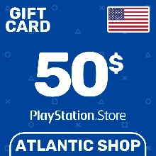 ⭐ Карта Пополнения PSN 50$ (USD) США