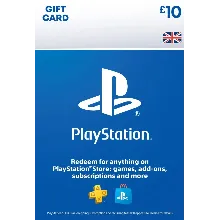 PSN £10 UK GBP PlayStation Network (0% Комиссия)