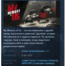 My Memory of Us STEAM KEY REGION GLOBAL+РОССИЯ