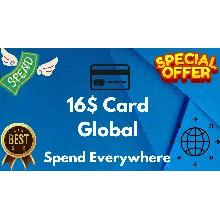 💵16$ Card Global🌎All Services/Subscriptions/Others✅