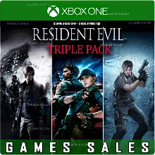RESIDENT EVIL TRIPLE PACK (4/5/6) XBOX КЛЮЧ
