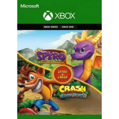 SPYRO+CRASH REMASTERED GAME BUNDLE XBOX ONE|XS КЛЮЧ