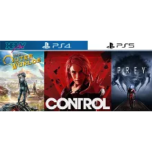 The Outer Worlds / Prey / Control | PS4 PS5 |
