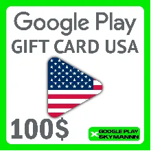 АВТО 24/7 ПОДАРОЧНАЯ КАРТА GOOGLE PLAY 5-100$ USD США - irongamers.ru
