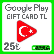 TURKEY GOOGLE PLAY 500 TRY Gift Card code пополнен лир - irongamers.ru