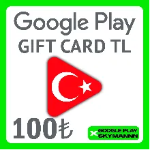 Карта Google Play 25-1000 турецких лир Турция/Турция с - irongamers.ru