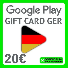Google Play Gift Card 5/10/50/100 EUR Германия - irongamers.ru