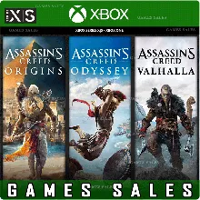 ASSASSIN'S CREED НАБОР:VALHALLA+ODYSSEY+ORIGINS XBOX