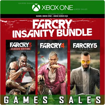 FAR CRY INSANITY BUNDLE(3+4+5) XBOX ONE|XS KEY - irongamers.ru