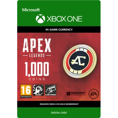 Apex Legends 1000 Coins [XBOX/ GLOBAL] - irongamers.ru