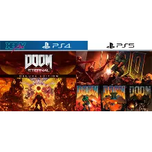 DOOM Eternal Deluxe + DOOM 1,2,3 | PS4 PS5 | активация
