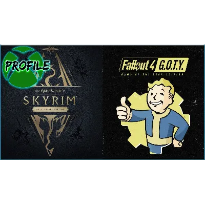Skyrim Anniversary Edition + Fallout 4 G.O.T.Y Xbox One - irongamers.ru