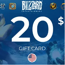 20 USD Blizzard Gift Card [USA] (Official KEY)