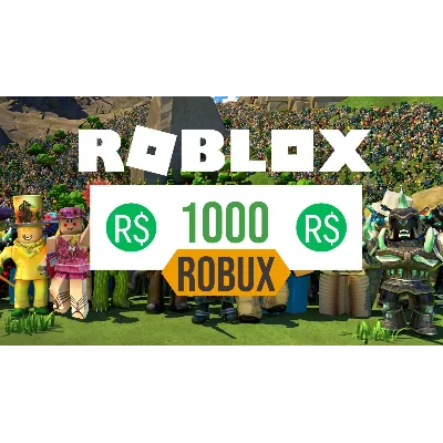 Roblox Gift Card 12.5 $ USD 1000 Робуксов Ключ США