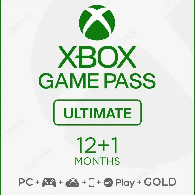 Xbox Game Pass ULTIMATE 12+1 Месяц+ Бесплатная активаци - irongamers.ru