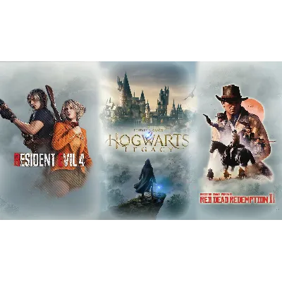Hogwarts Legacy + RDR 2 + Residet Evil 4 (2023) - irongamers.ru