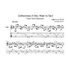 I Only Want To Say(Jesus Christ Superstar) guitar cover