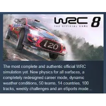 WRC 8 FIA World Rally Championship （Steam Key RU）