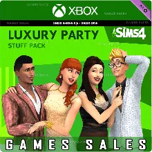THE SIMS 4 РОСКОШНАЯ ВЕЧЕРИНКА КАТАЛОГ XBOX ONE|XS КЛЮЧ