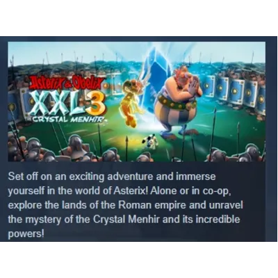 Asterix & Obelix XXL 3 - The Crystal Menhir STEAM KEY - irongamers.ru