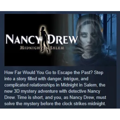 Nancy Drew: Midnight in Salem АВТОДОСТАВКА STEAM GLOBAL МГНОВЕННО ЛИЦЕНЗИЯ - irongamers.ru