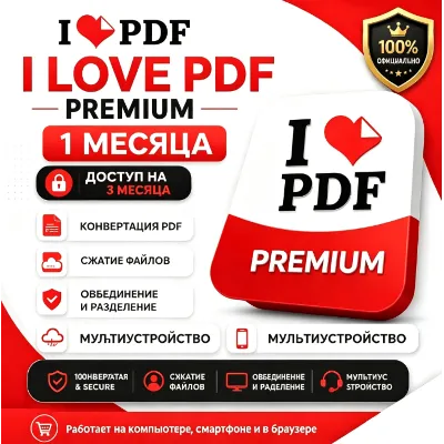 iLovePDF Premium Access 1 месяц счет - irongamers.ru