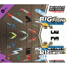 Fishing Sim World: Pro Tour - Big Fish Lure Pack ⭐Key⭐