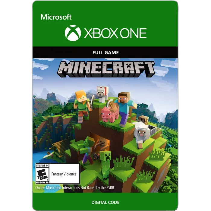 MINECRAFT XBOX ONE · SERIES X · S КЛЮЧ USA ЛИЦЕНЗИЯ