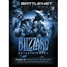 Blizzard 5-10-20$ (USD) Battle.net Gift Card