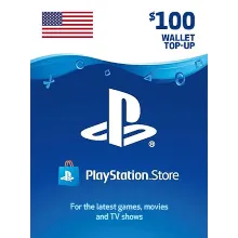 🎁 PSN USA recharge card for 100$ USD (USA) 🔥
